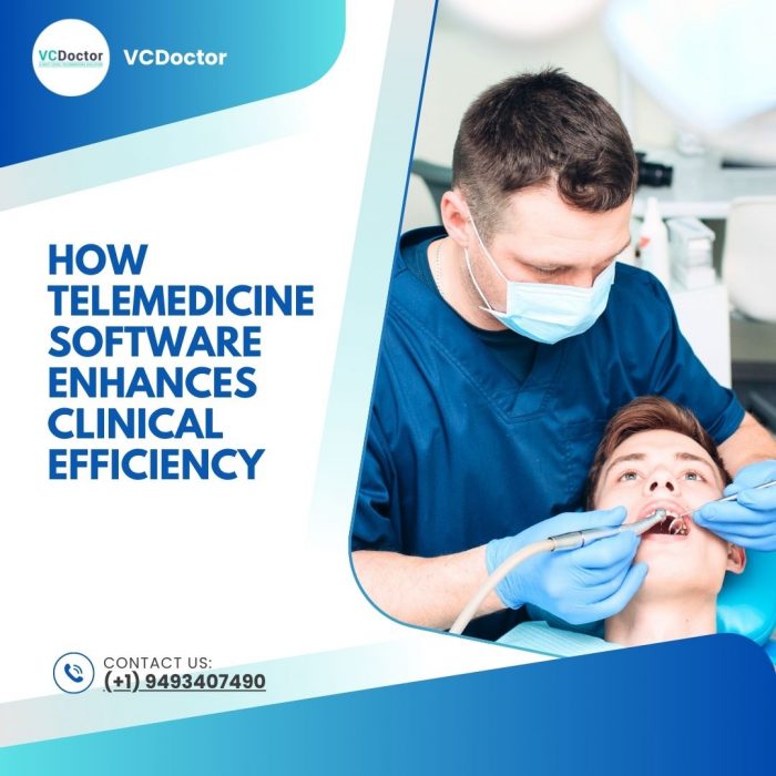How Telemedicine Software Enhances Clinical Efficiency
