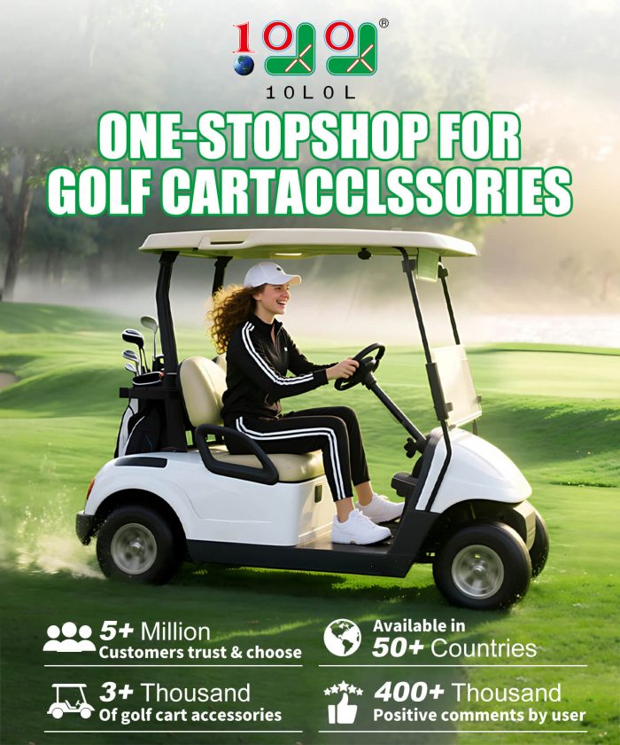 Golf Cart Rear Seat Kit Foldable