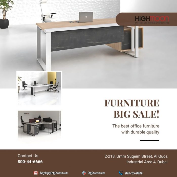 Luxury Office Furniture Sets in Dubai – See What Highmoon Offers
