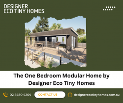 The One Bedroom Modular Home by Designer Eco Tiny Homes