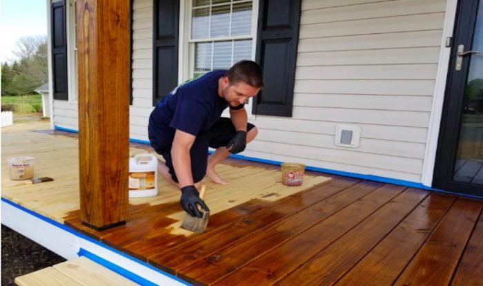 Best wood deck sealing