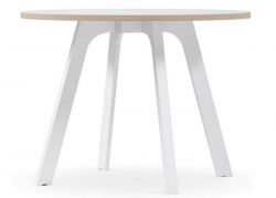 DD Toro Meeting Table White Base
