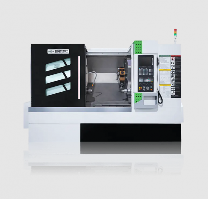 C500K With Sub-Spindle CNC Slant Bed Lathe For Heavy Cutting Lathe