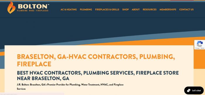 Best HVAC Contractors Plumbing Fireplaces in Braselton GA