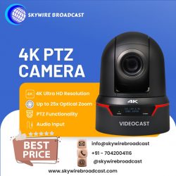 Upgrade Your Broadcasting setup with best 4K PTZ Camera