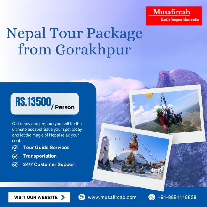 Nepal Tour Package from Gorakhpur
