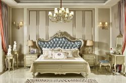 H825 HANDCRAFTED SOLID WOOD BED