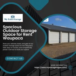 Spacious Outdoor Storage Space for Rent Waupaca