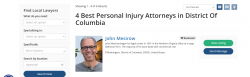 Top Personal Injury Lawyers in District of Columbia