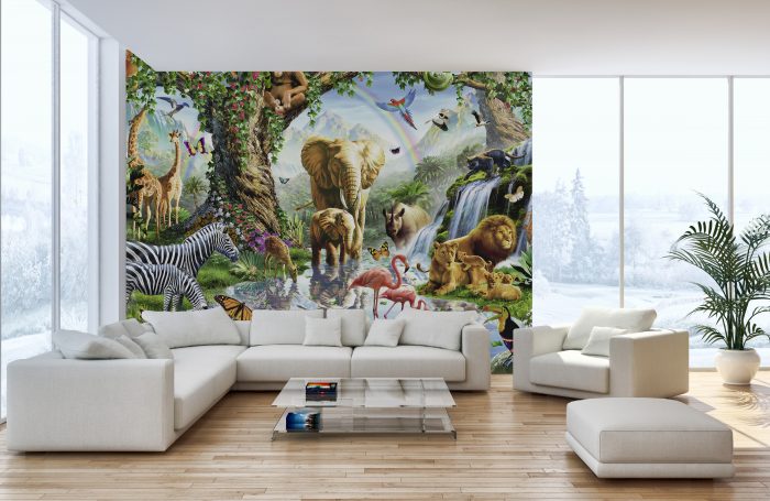 3d wallpaper for living room