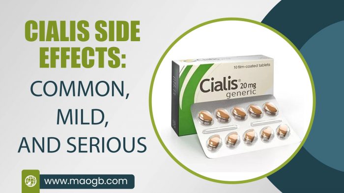 Cialis Side Effects: Common, Mild, and Serious