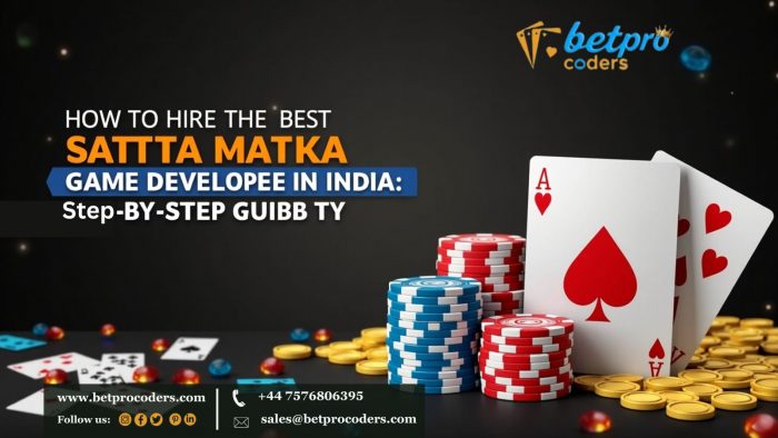 How to Hire the Best Satta Matka Game Developer in India Step-by-Step Guide