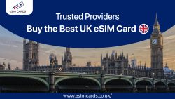 Choose the Top eSIM providers for the UK