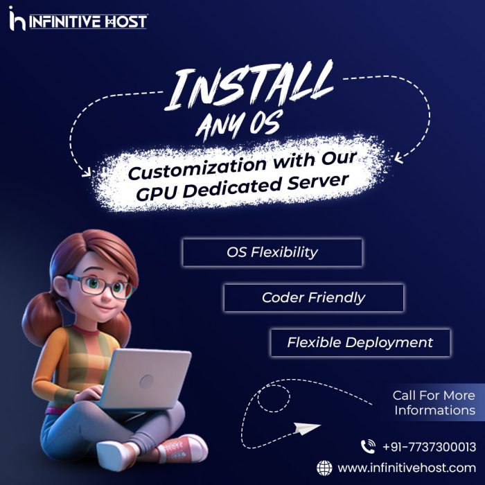Install Any OS: Customization with Our GPU Dedicated Server