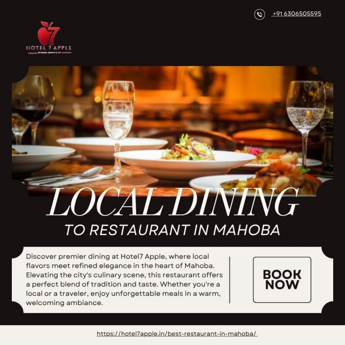 Premier & Elevating Local Dining to Restaurant in Mahoba