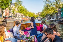Bike and Boat Cruise Amsterdam Central Station