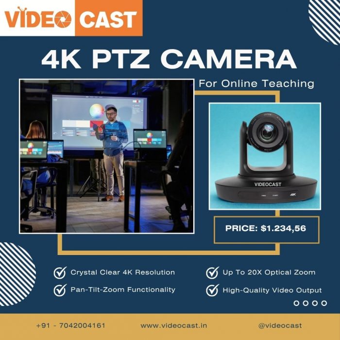 4k ptz camera for online teaching