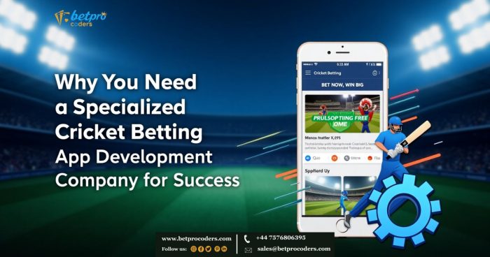 Why You Need a Specialized Cricket Betting App Development Company for Success