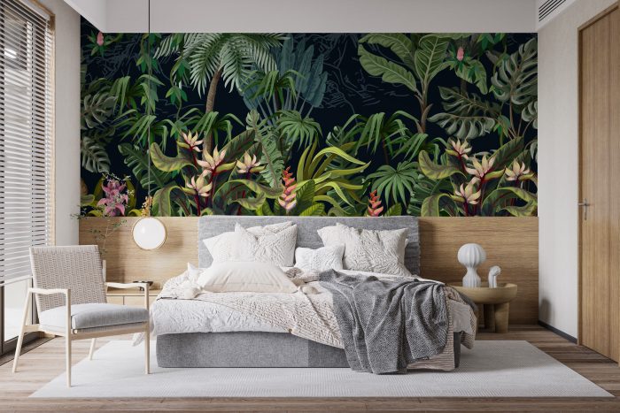 tropical leaf wallpaper