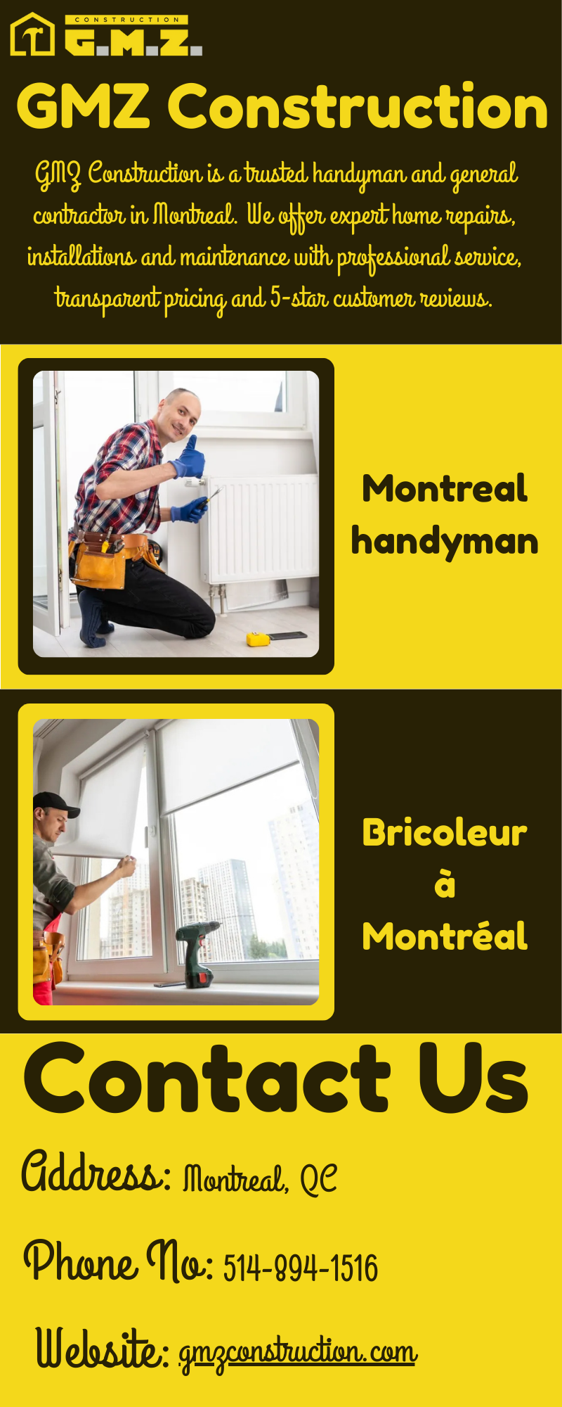 Bricoleur à Montréal