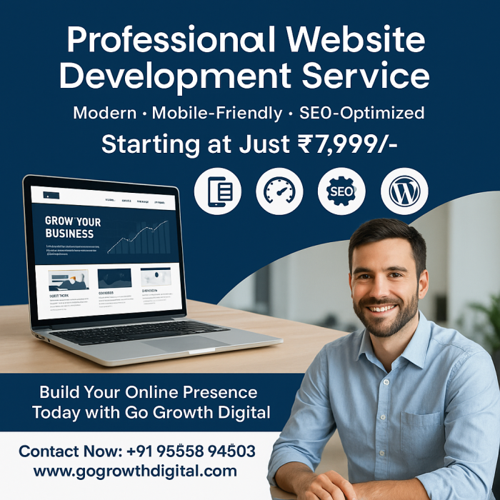 ? Professional Website Development – Starting at $99/- Only!