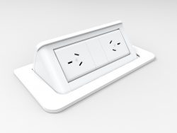 Pop Up In Desk Module with 2 GPO