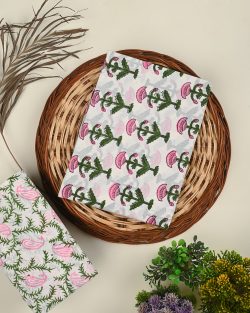Buy Traditional Sanganeri Printed Cotton Suit Set Online for Women
