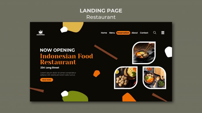 Professional Restaurant Website Design Company for Dining Brands