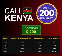 Calling Kenya, an offer from Amantel