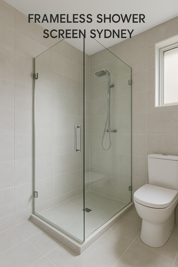 Frameless Shower Screen in Sydney