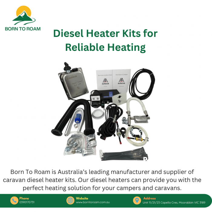 Diesel Heater Kits for Reliable Heating – Born To Roam