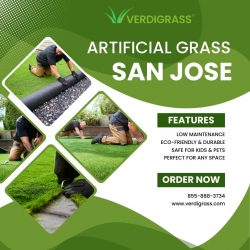 Artificial Grass Installation Services in San Jose for Beautiful, Low-Maintenance Lawns