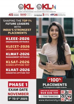 Best University In South India – KL University