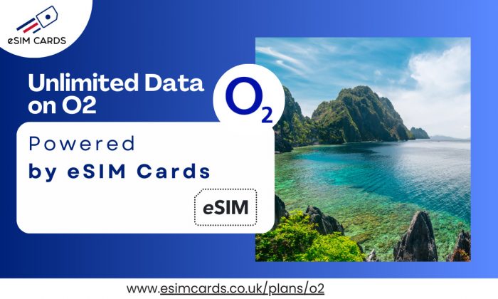 Unlimited Data on O2 – Get eSIM Cards Now
