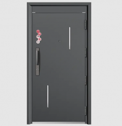 90 Three-Dimensional Door Frame 105-Pro Leyue+Flat Spray Modern Wind Class A Spliced Door
