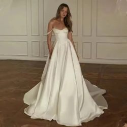 Basque Waist Wedding Dresses