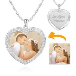 Custom Engraved Necklace For Loved One