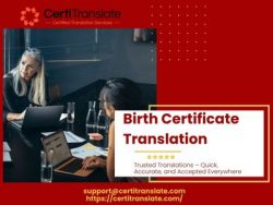 Certified Experts Deliver Reliable Birth Certificate Translation Worldwide