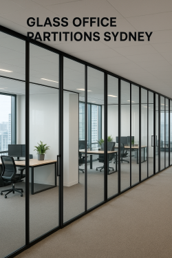 Glass Office Partitions Sydney