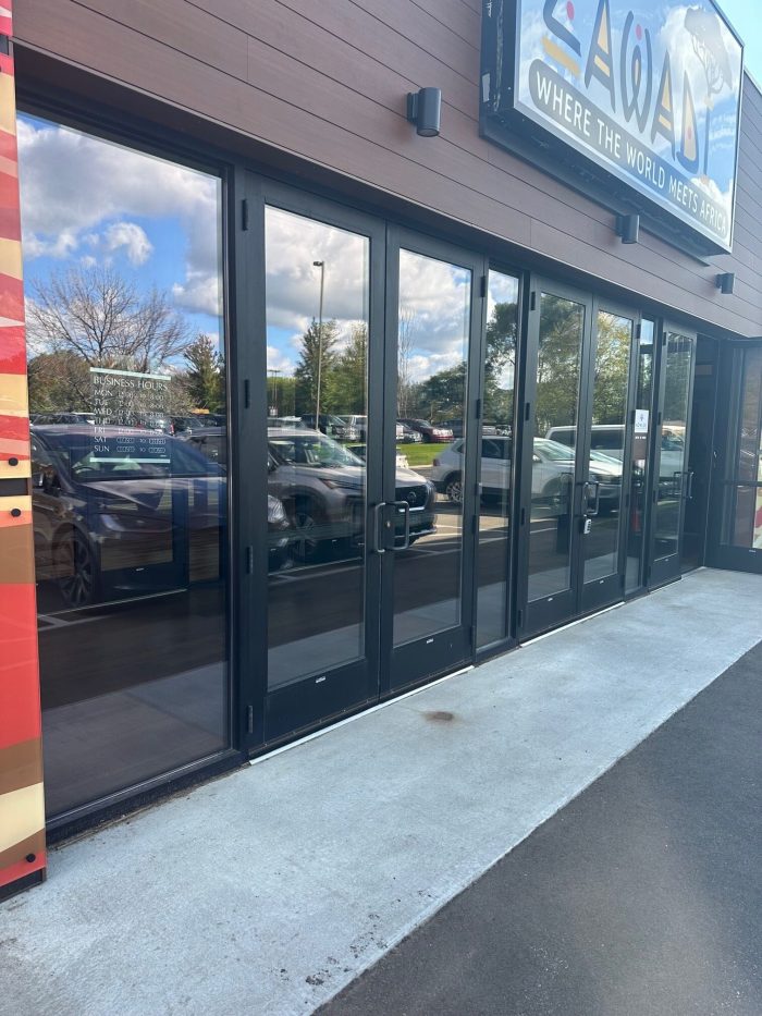 Expert Storefront Door Repairs and Wood Door Installation Services by DJ Commercial Door