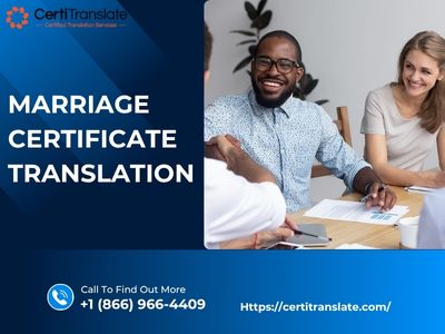 Fast, Accurate, Legal Certified Experts for Marriage Document