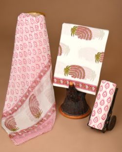Buy Printed Cotton Suit with Dupatta Online – Ethnic Adda