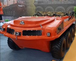 The 8-Wheel Amphibious All-Terrain Vehicle for Rescue