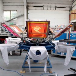 Fabric screen printing london