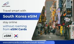 Shop Cheapest eSIM South Korea – Instant Travel Data| eSIM Cards