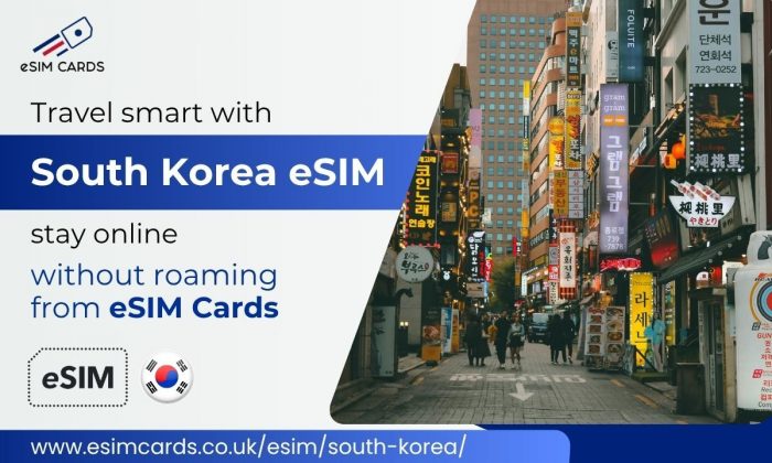 Shop Cheapest eSIM South Korea – Instant Travel Data| eSIM Cards