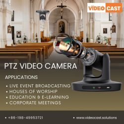 High Performance PTZ Video Camera for Any Event