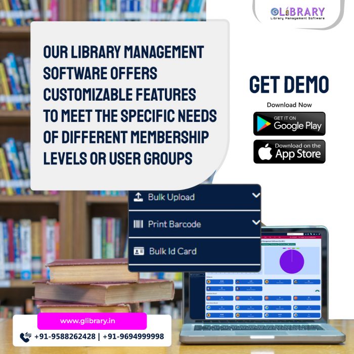 Glibrary – Library Management Software Digital Library Management Software