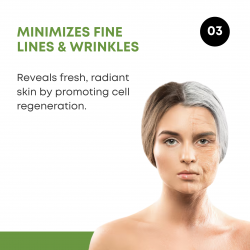3. Minimizes Fine Lines & Wrinkles
