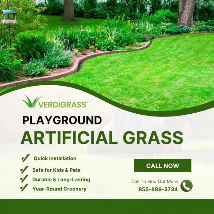Artificial Grass for Playgrounds – Safe, Soft & Kid-Friendly Turf